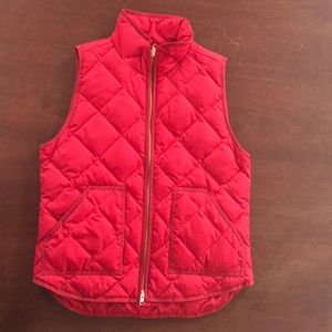 J.Crew quilted puffer vest. NWOT